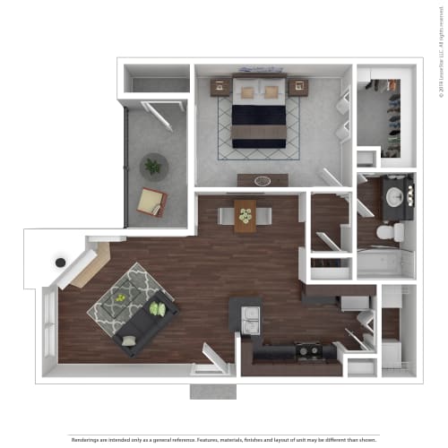 Floor Plan  A3 Floor Plan at Infinity on the Mark, Dallas, TX